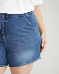 ComfortDenim Marche Shorts - Western Blue Wash