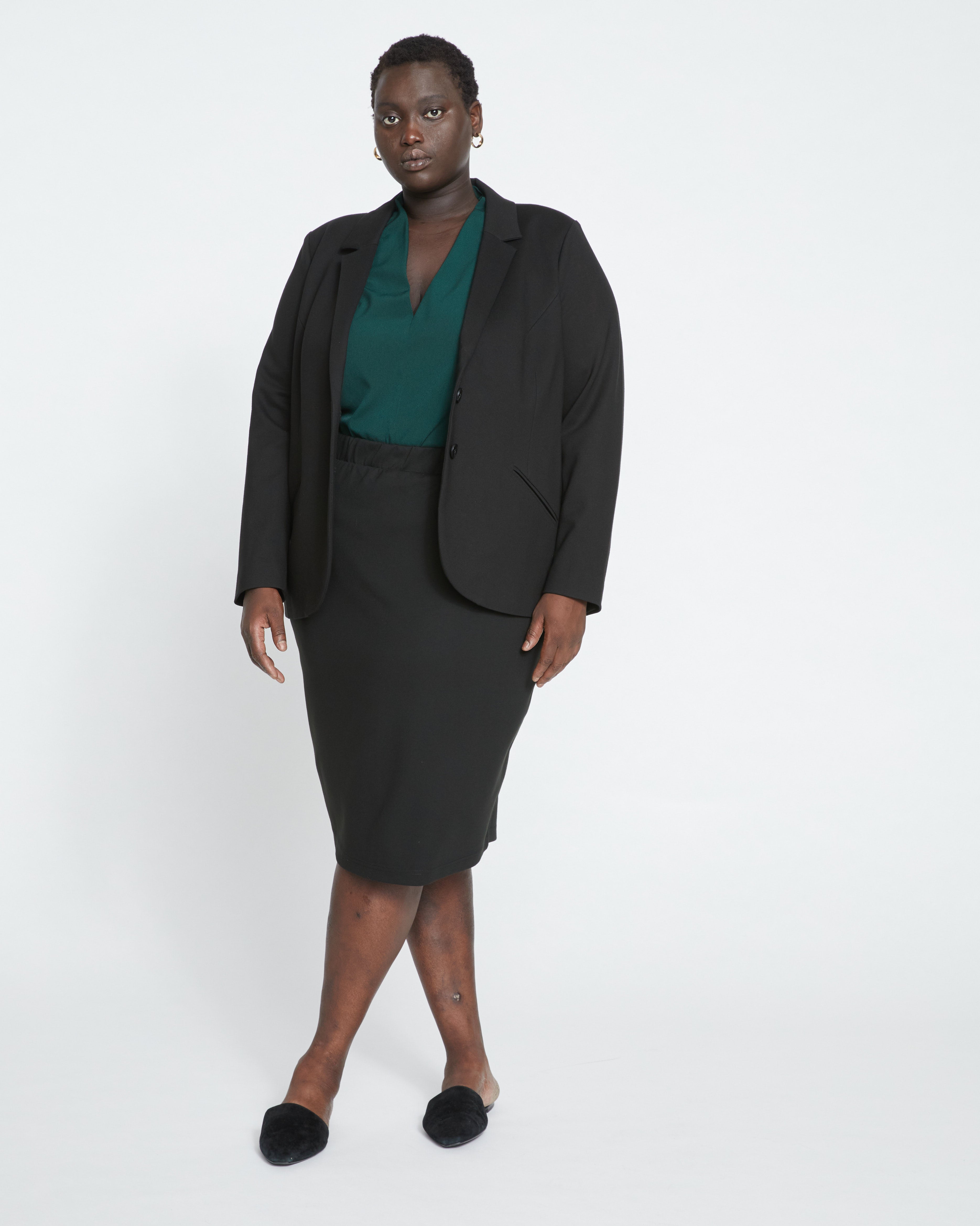 Beas Ponte Blazer - Black
