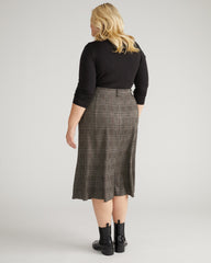 Carla Ponte Skirt - British Plaid