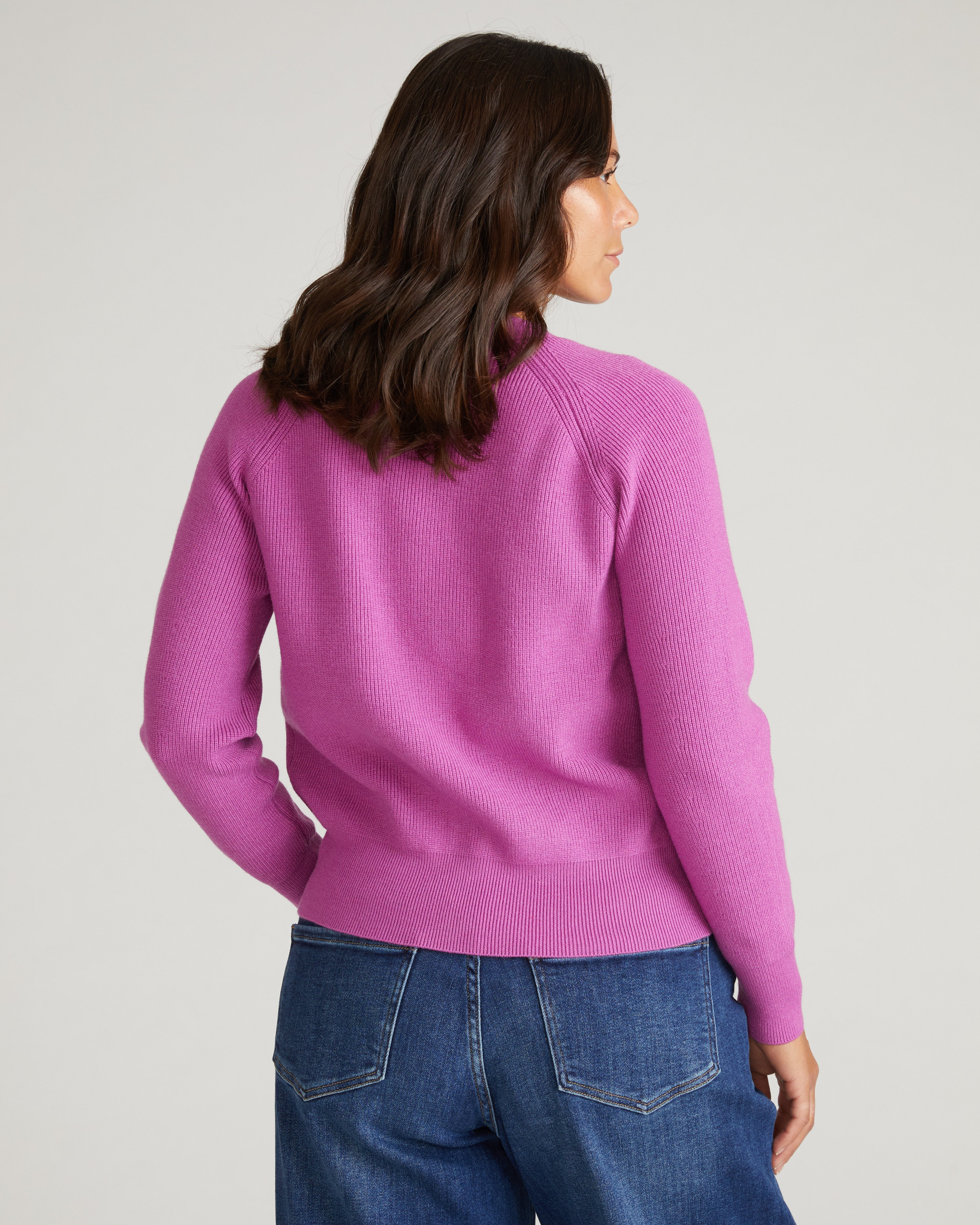 Better-Than-Wool Cardigan - Purple Vision