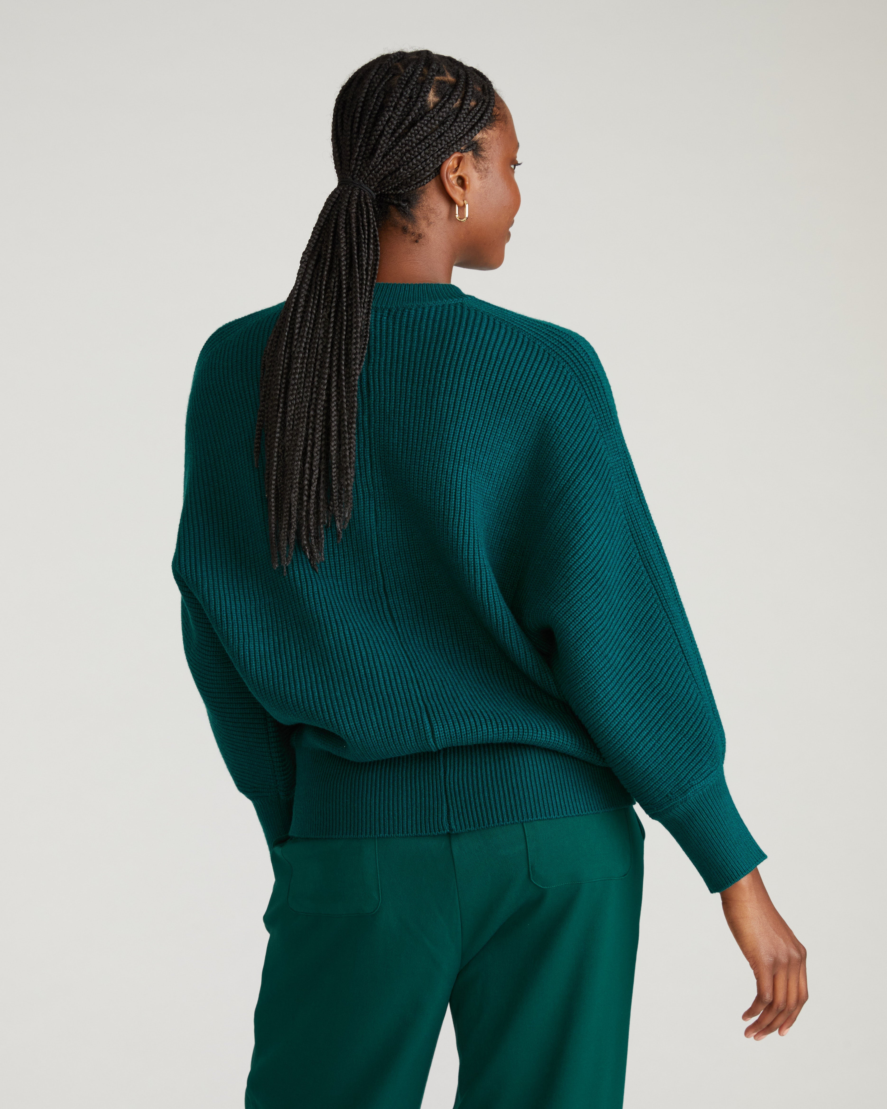 Better-Than-Wool Dolman Sweater - Botanic